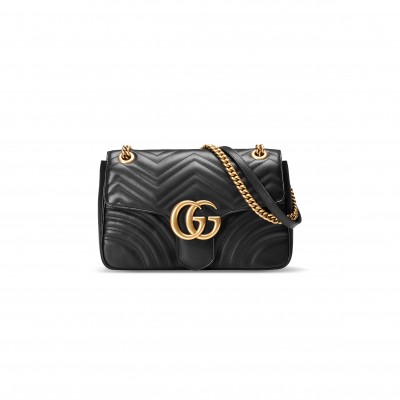 GUCCI GG MARMONT LARGE SHOULDER BAG 443496 (31*19*7cm)